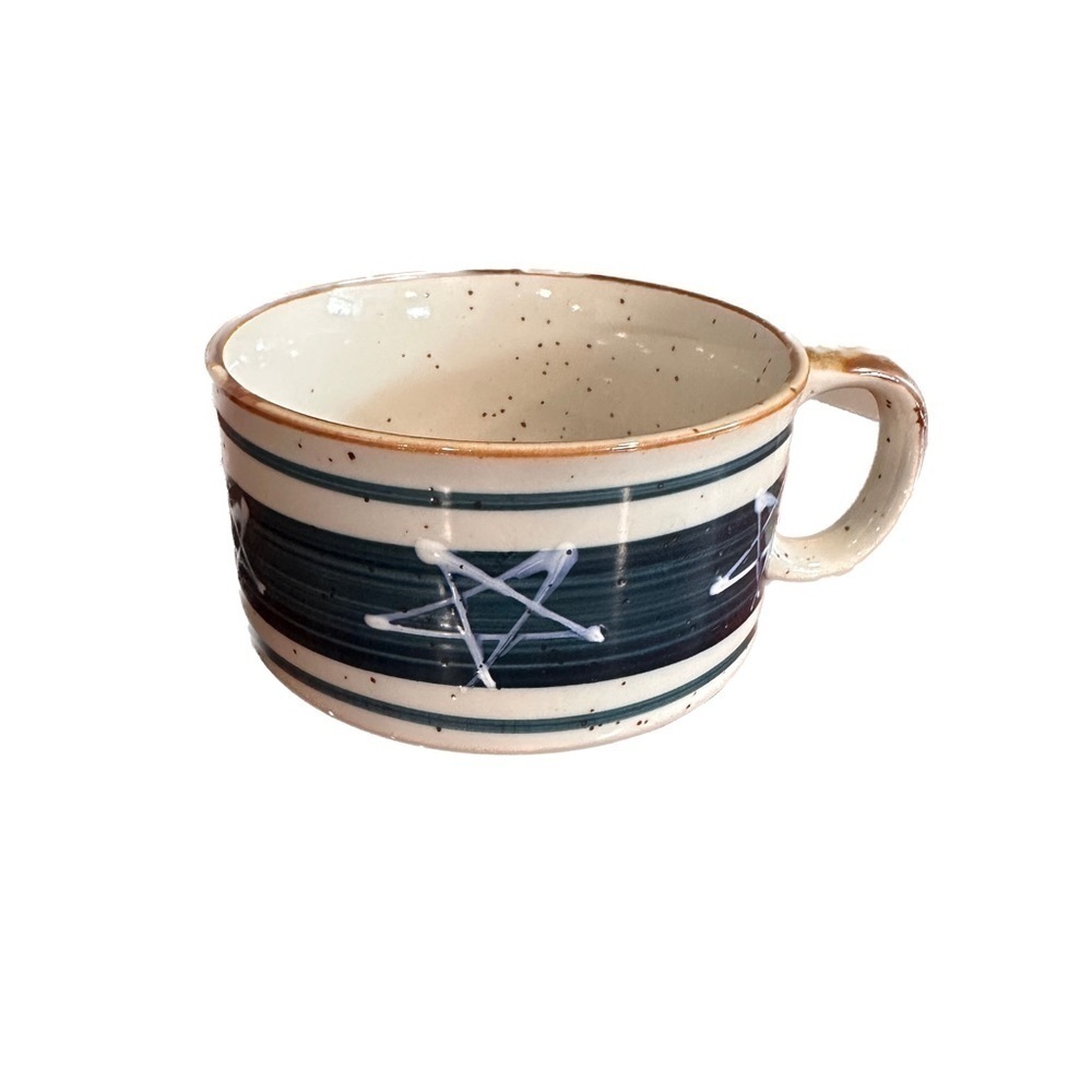 Otagiri Japan Stoneware Mug Stars Soup Mig Vintage